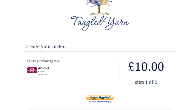 create online gift certificate
