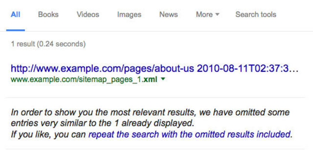ecommerce university i can see my sitemap xml file showing on